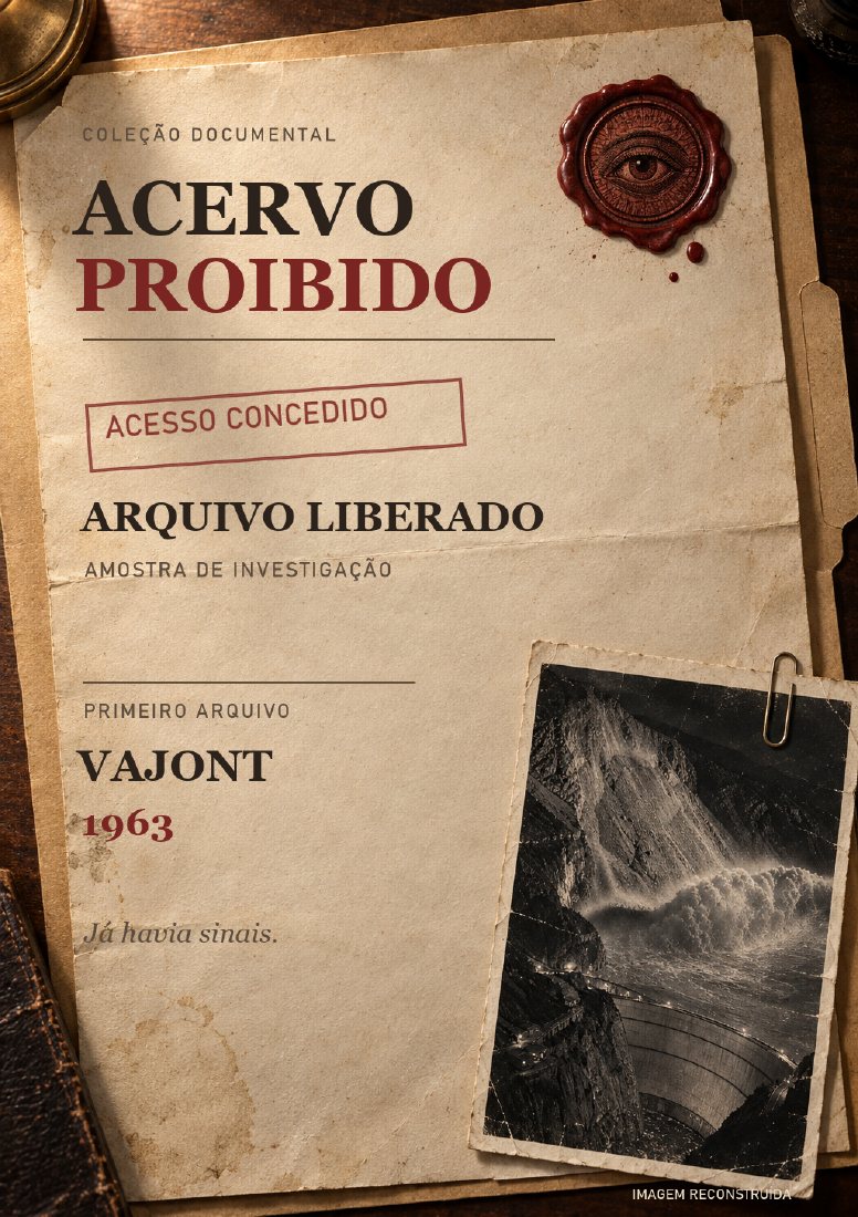 Capa real do Dossiê Zero aprovado
